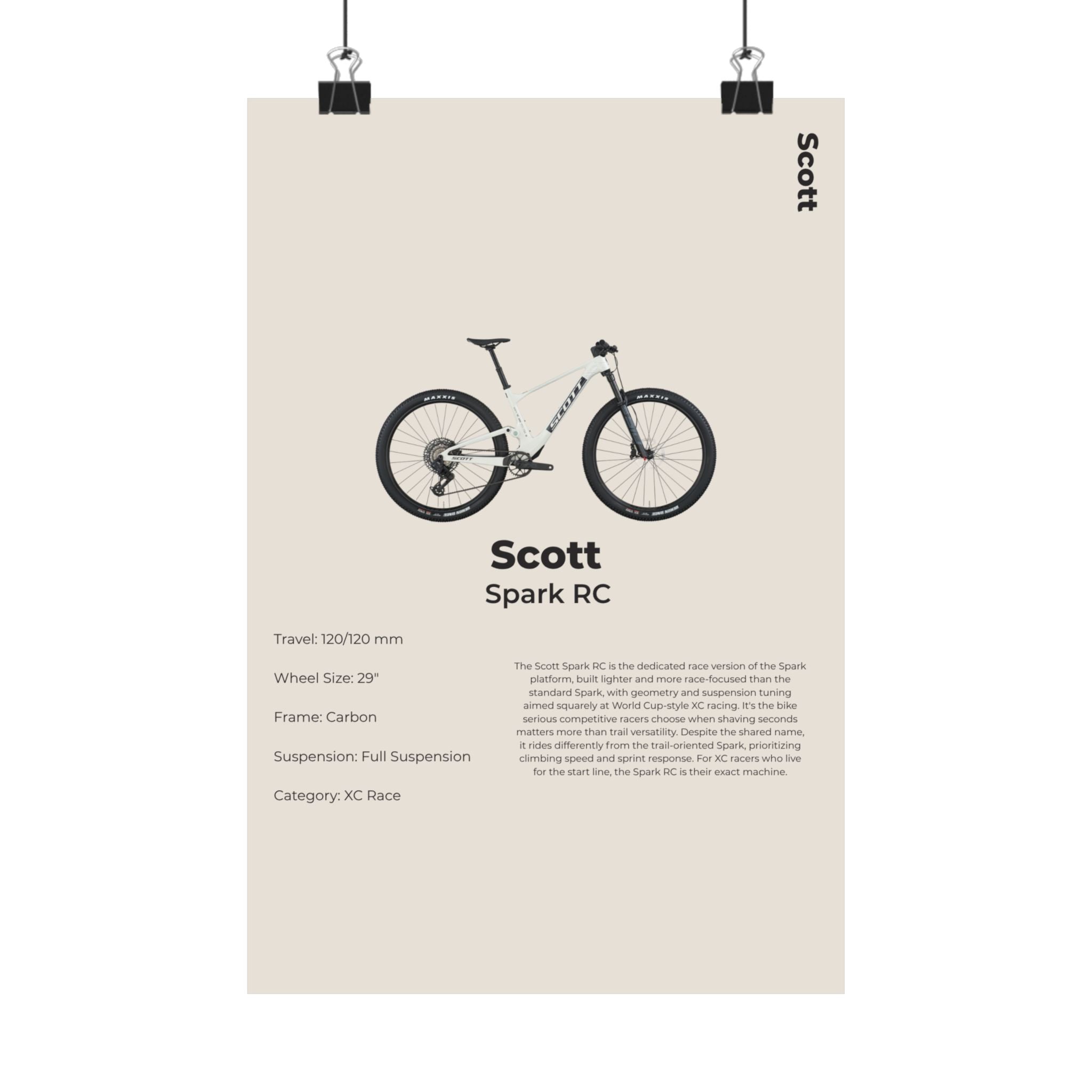 Scott Spark Poster