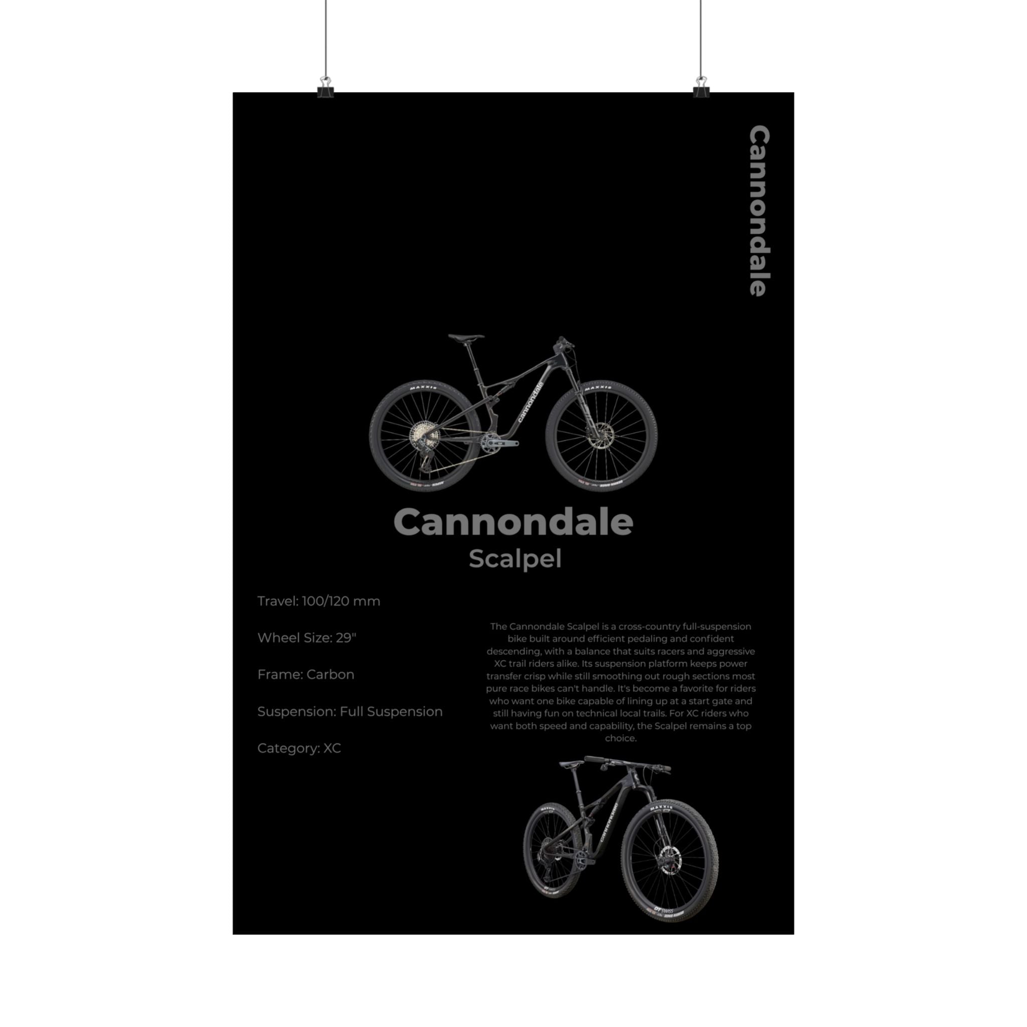 Cannondale Scalpel Poster