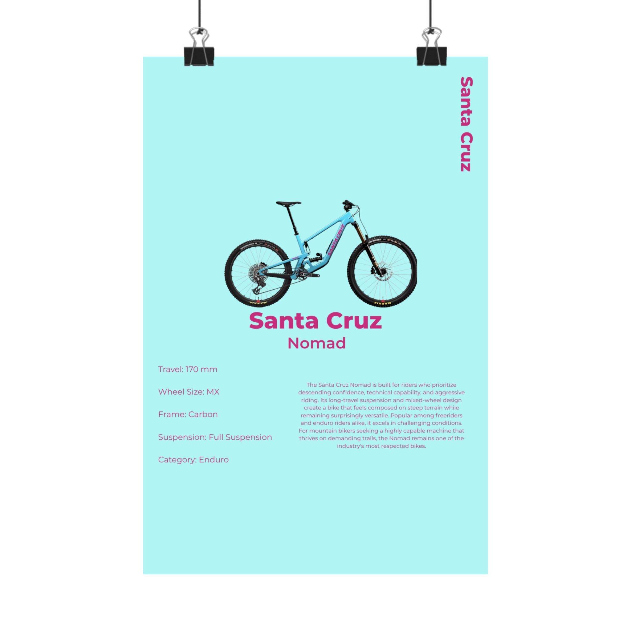 Santa Cruz Nomad Poster