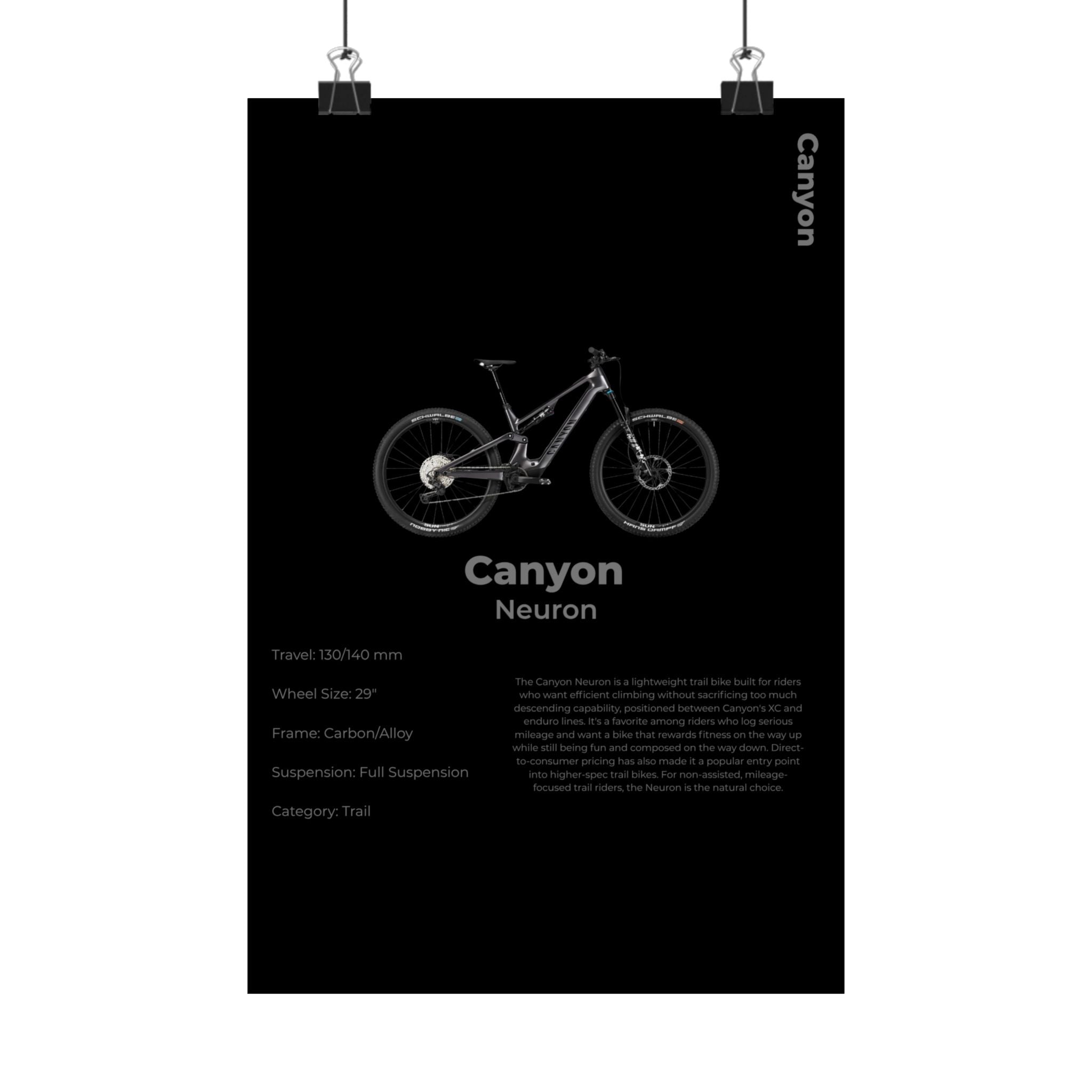 Canyon Neuron Poster