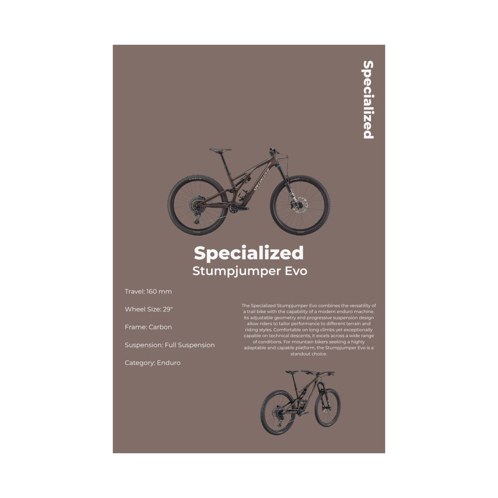 Specialized Stumpjumper Evo Poster