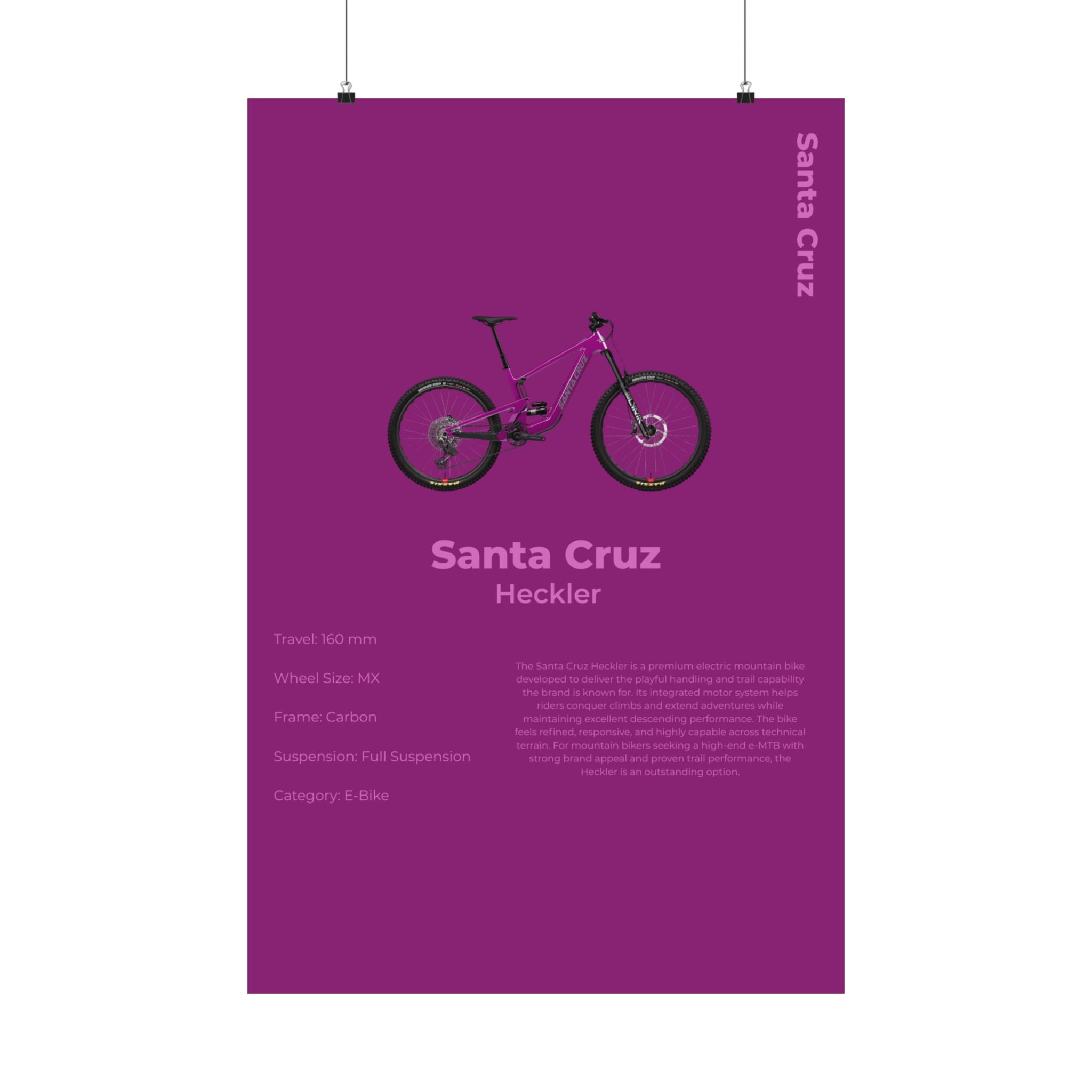 Santa Cruz Heckler Poster
