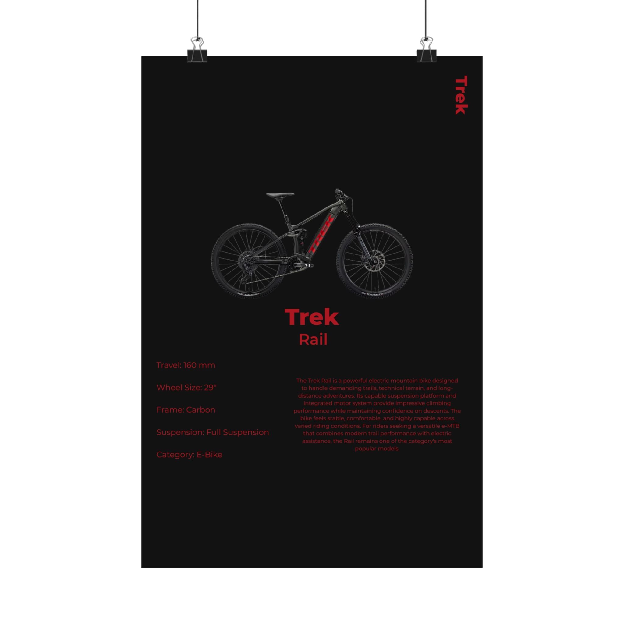 Trek Rail Poster