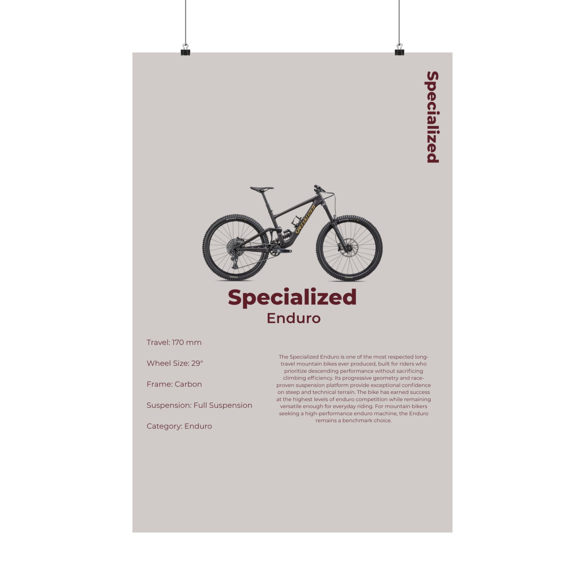 Specialized Enduro Poster