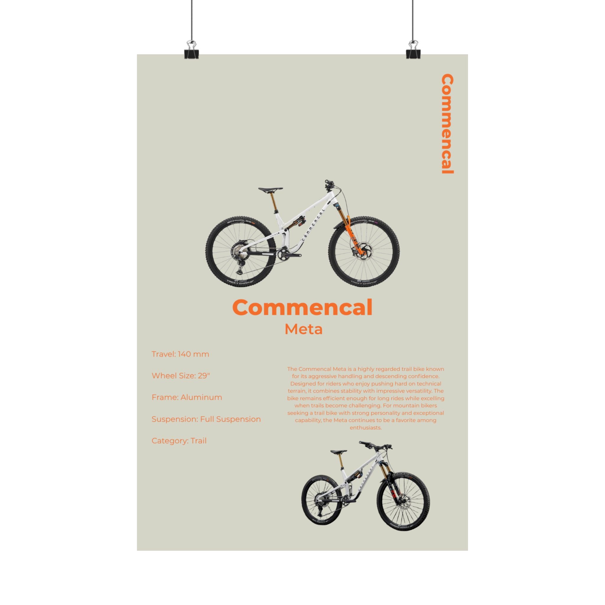 Commencal Meta Poster