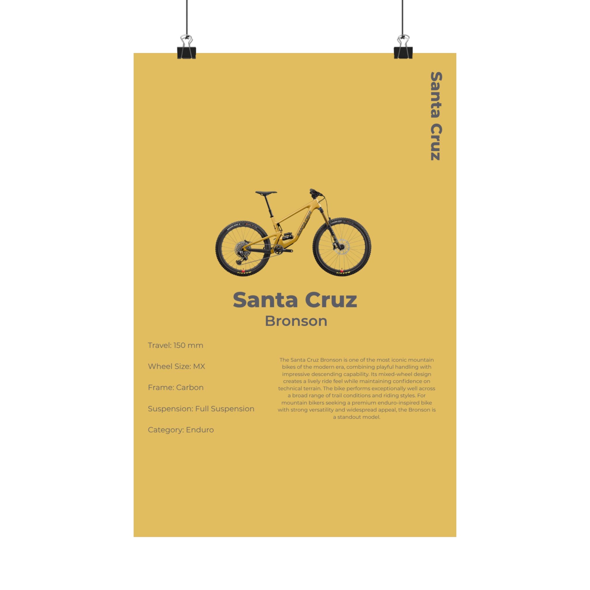 Santa Cruz Bronson Poster