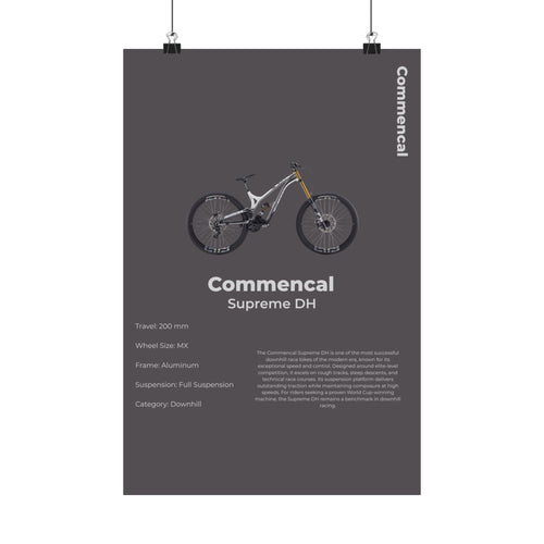Commencal Supreme DH Poster