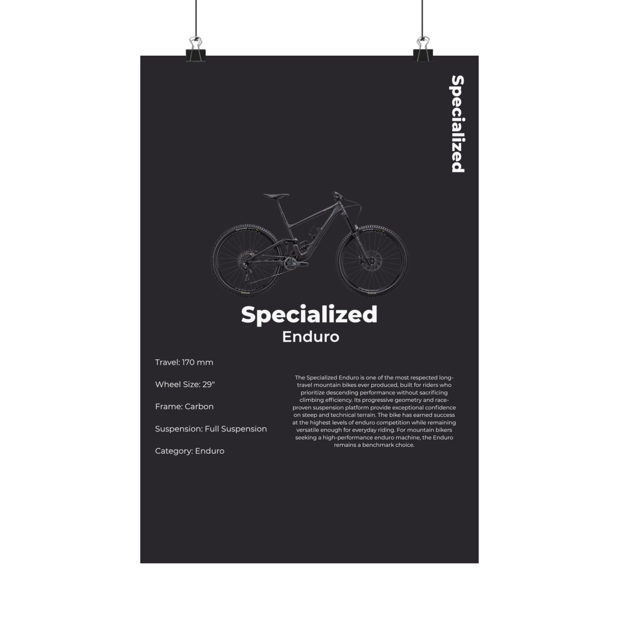 Specialized Enduro Poster