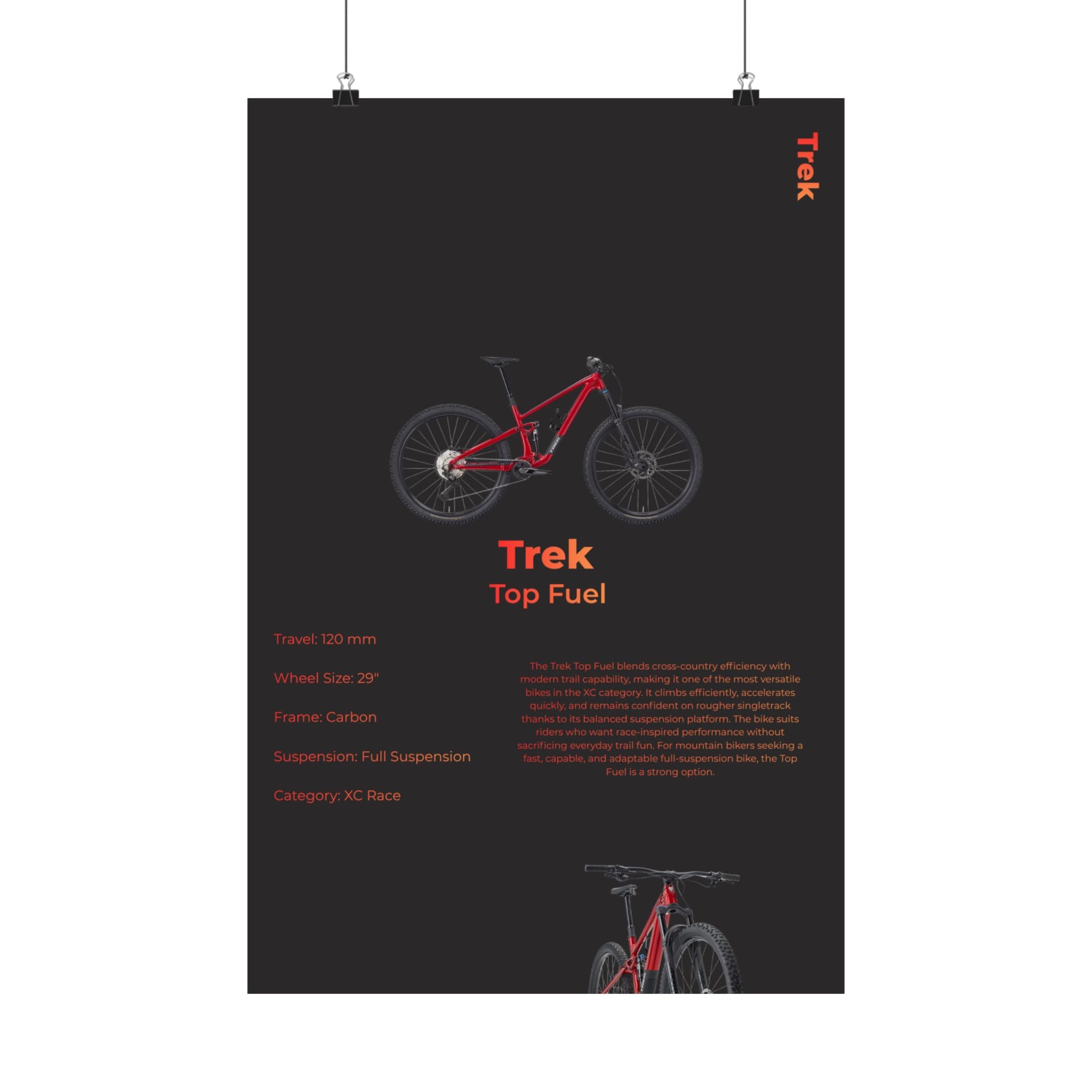Trek Top Fuel Poster