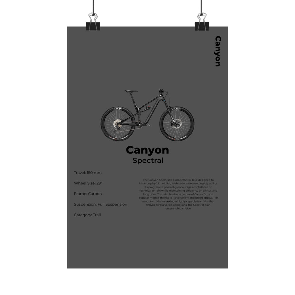 Canyon Spectral Poster