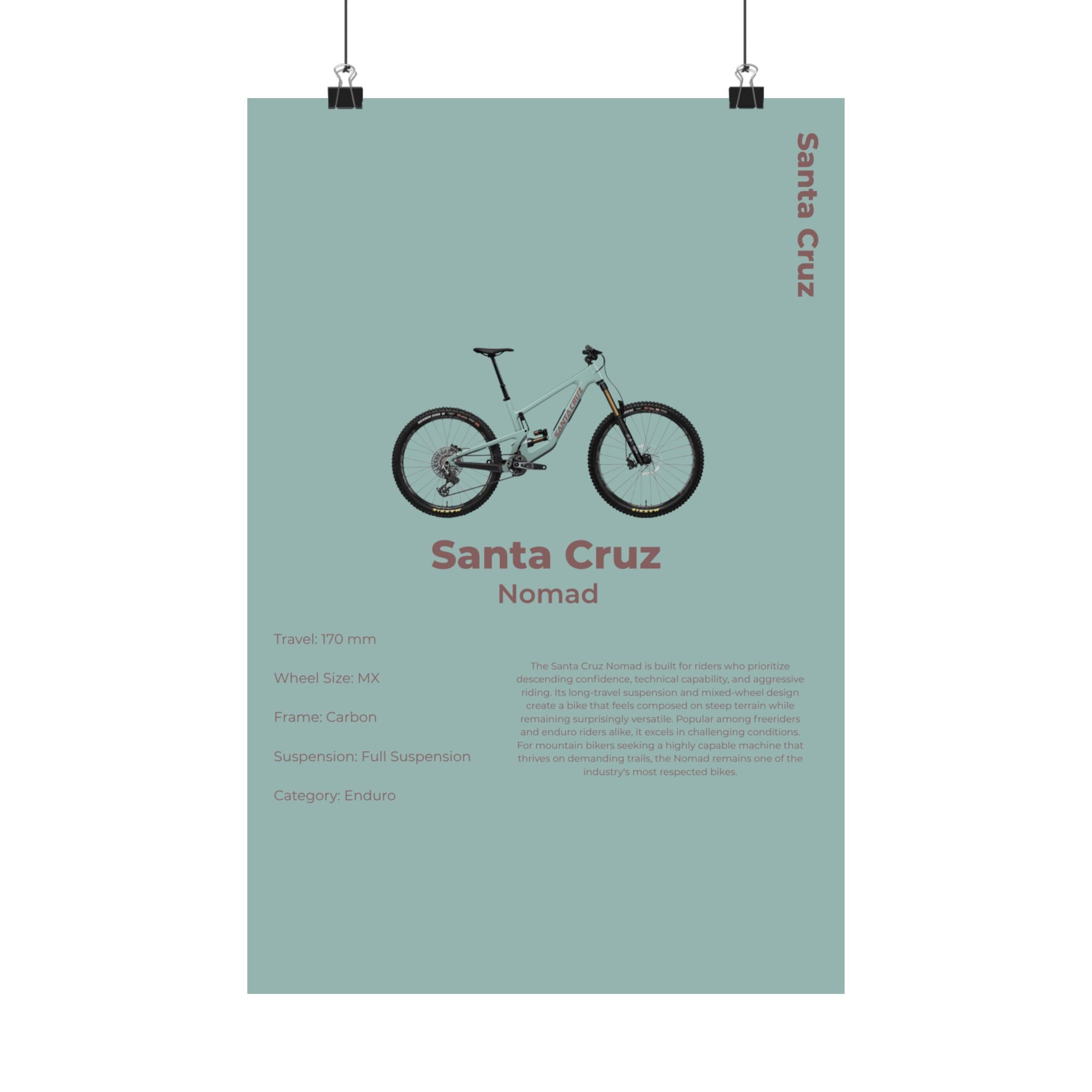 Santa Cruz Nomad Poster