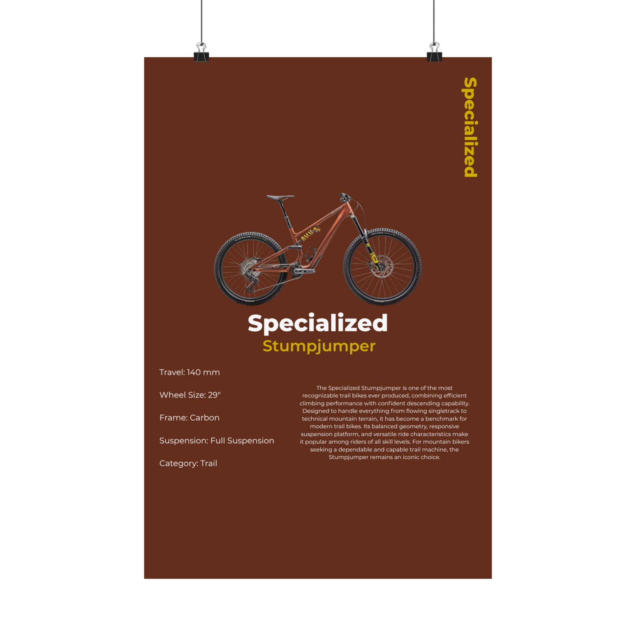 Specialized Stumpjumper Poster