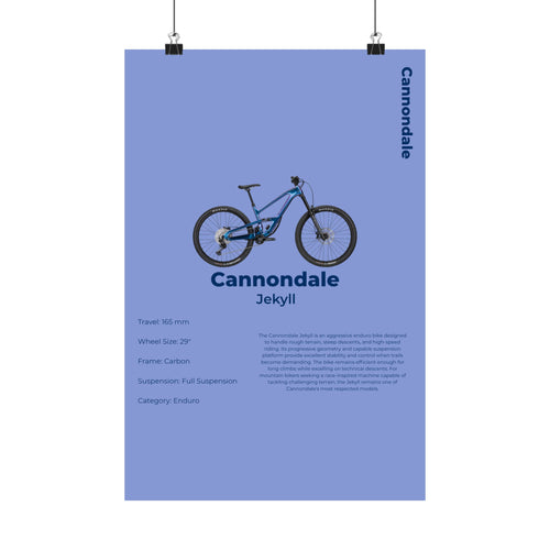 Cannondale Jekyll Poster