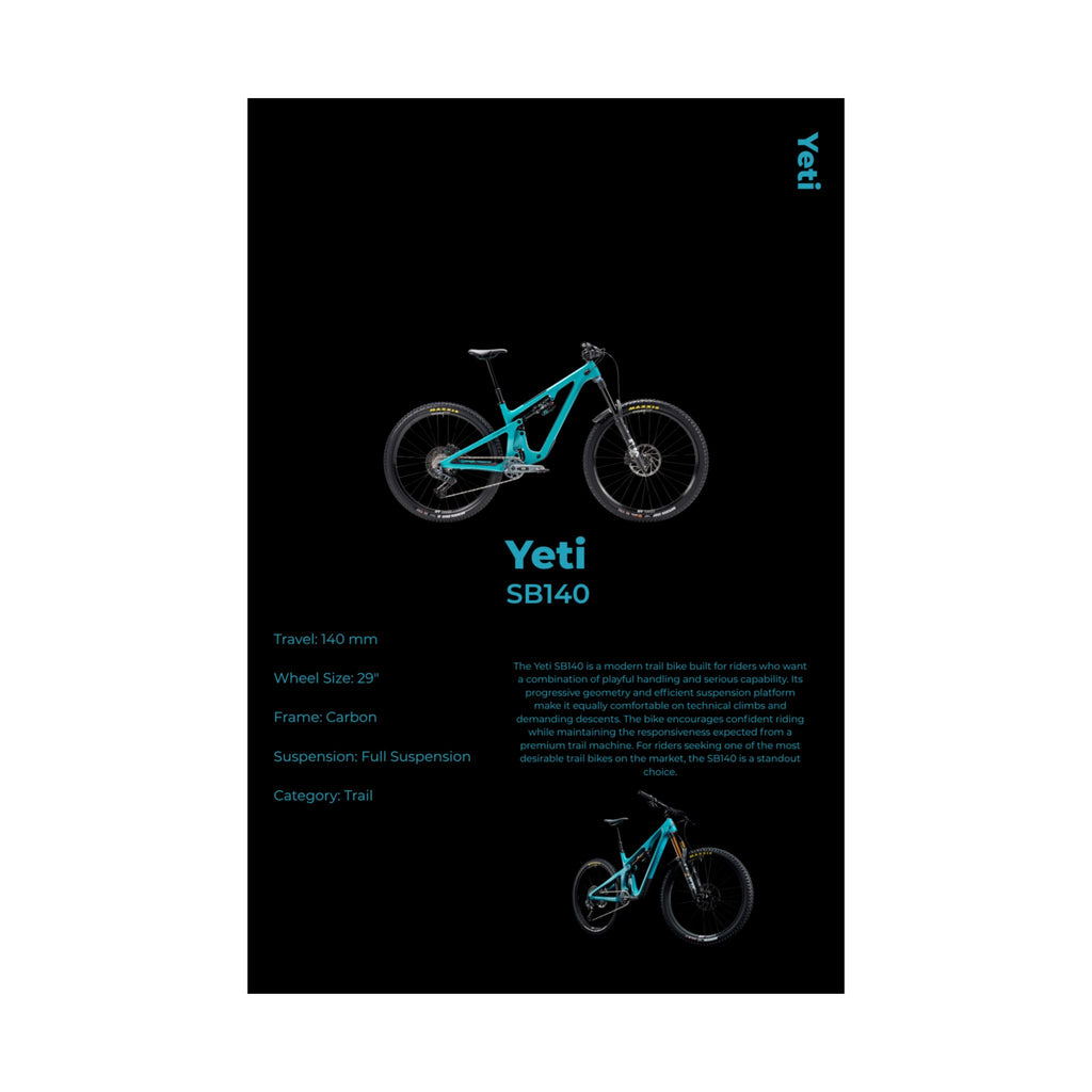 Yeti SB140 Poster