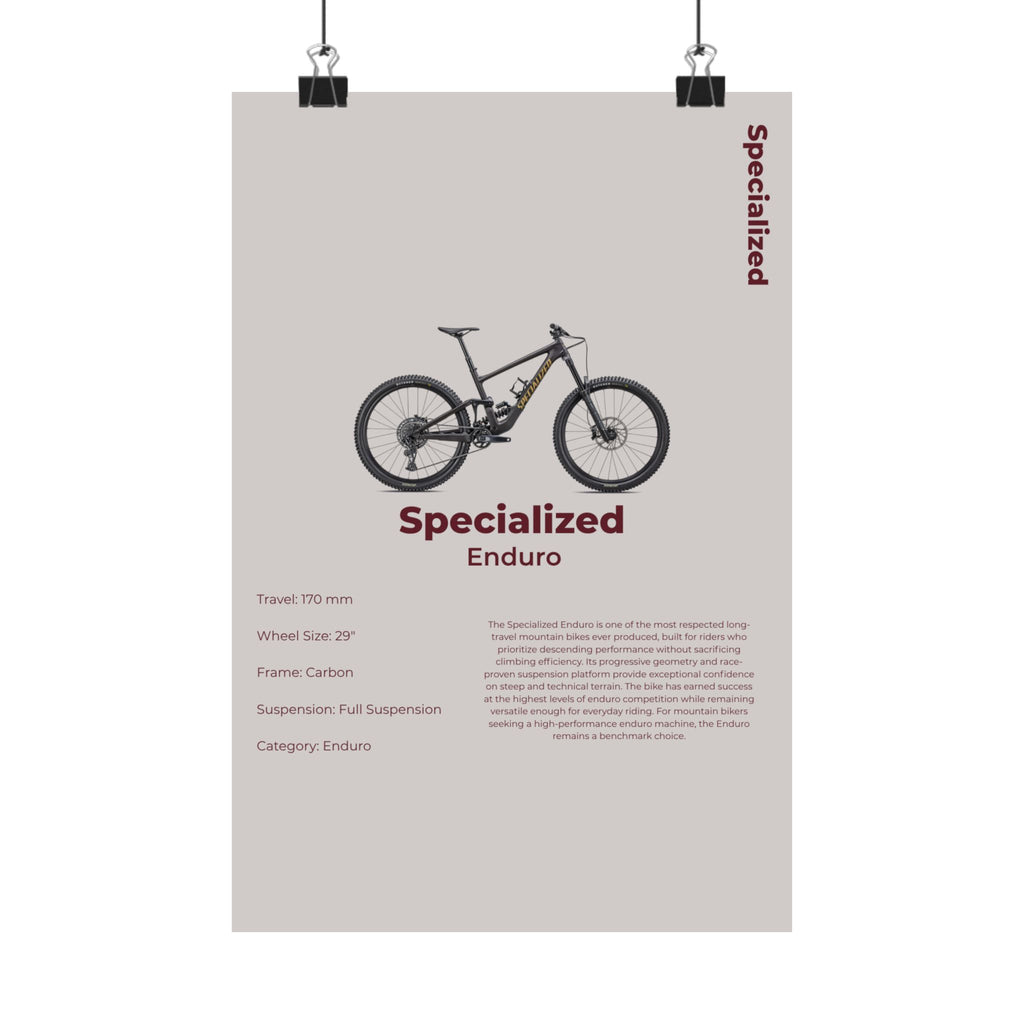 Specialized Enduro Poster