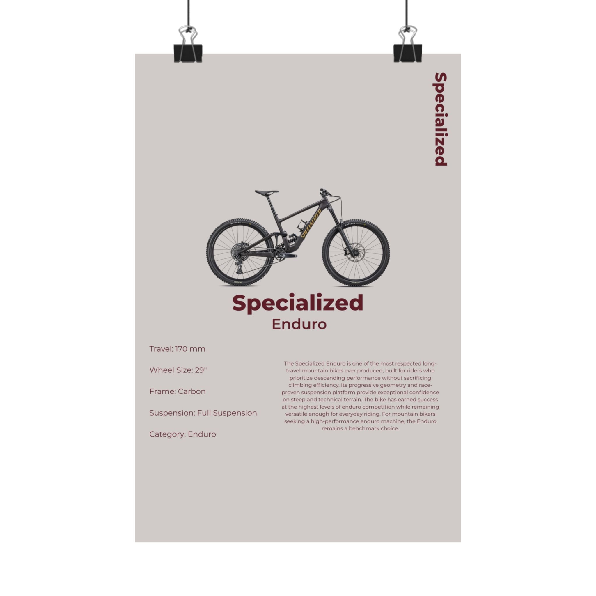 Specialized Enduro Poster