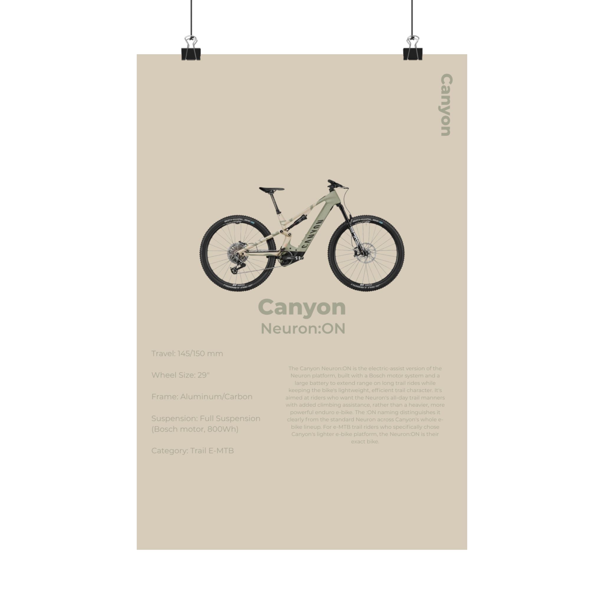 Canyon Neuron Poster