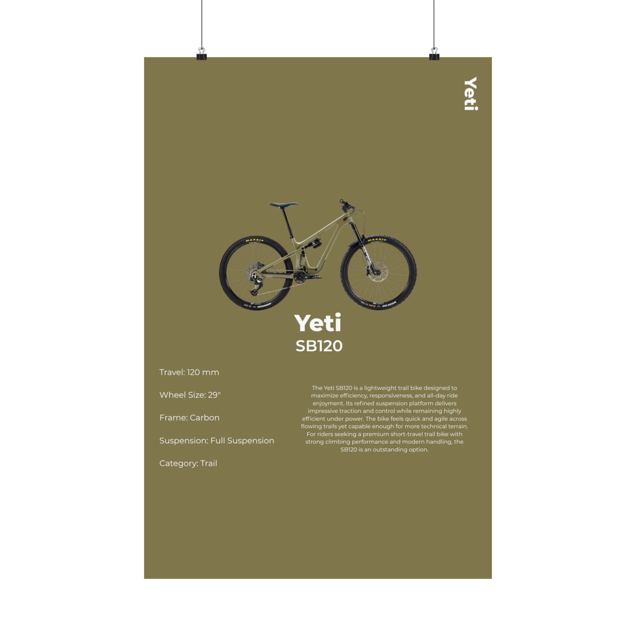 Yeti SB120 Poster