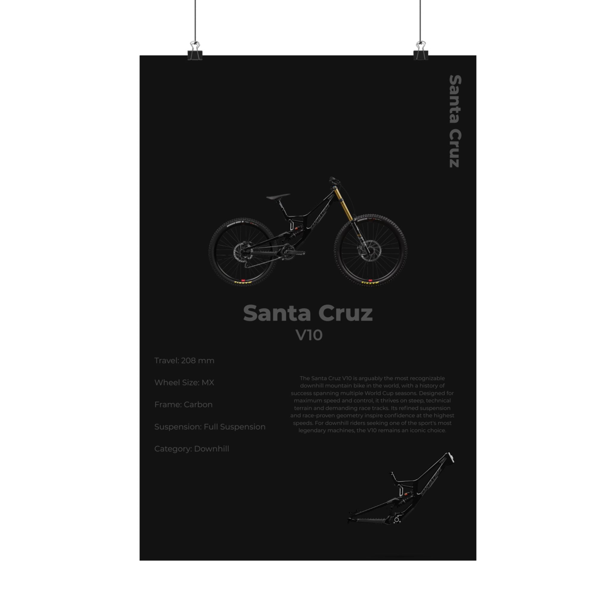 Santa Cruz V10 Poster