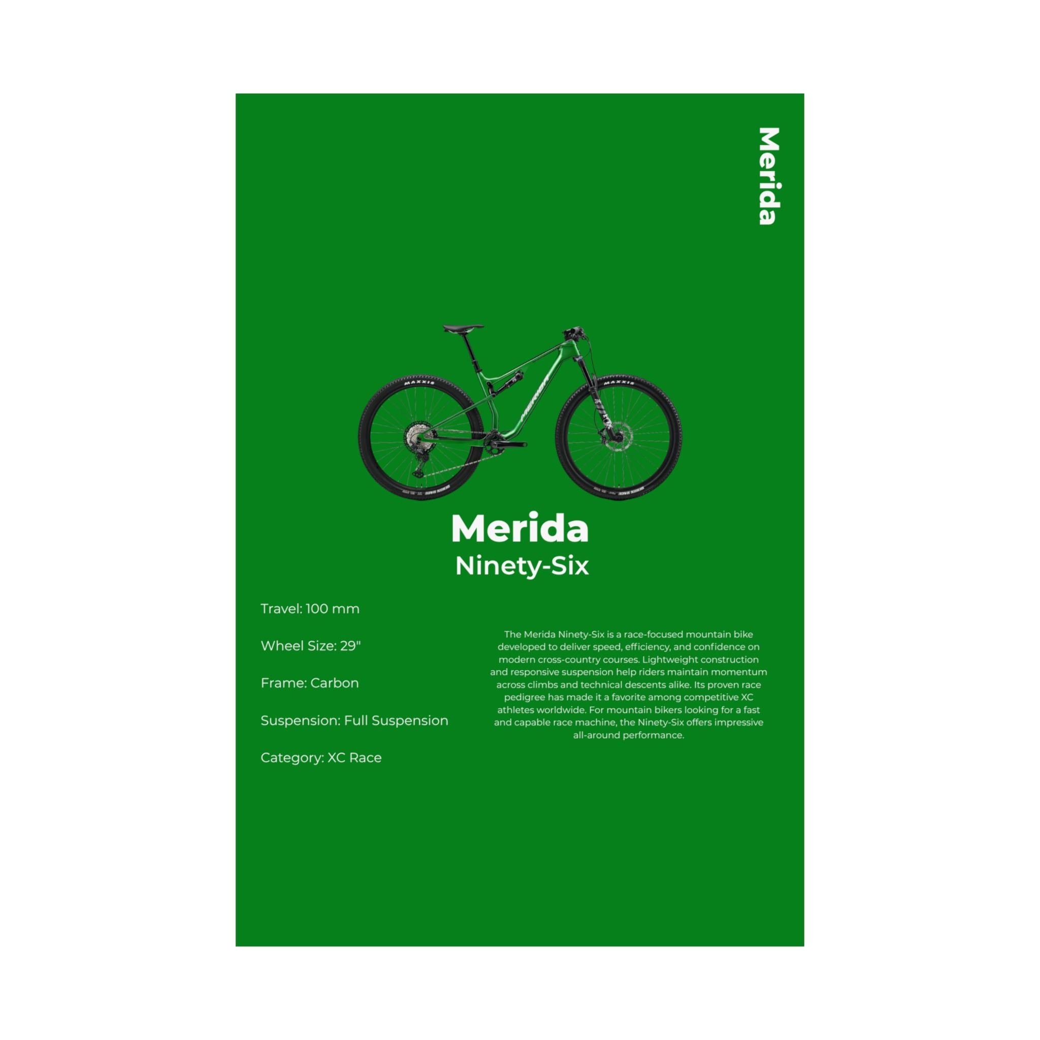 Merida Ninety-Six Poster