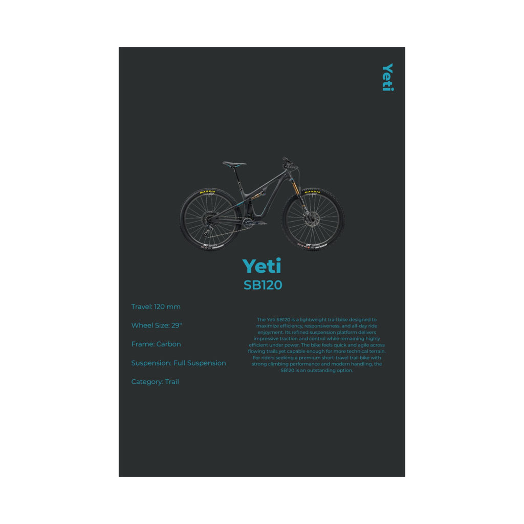 Yeti SB120 Poster