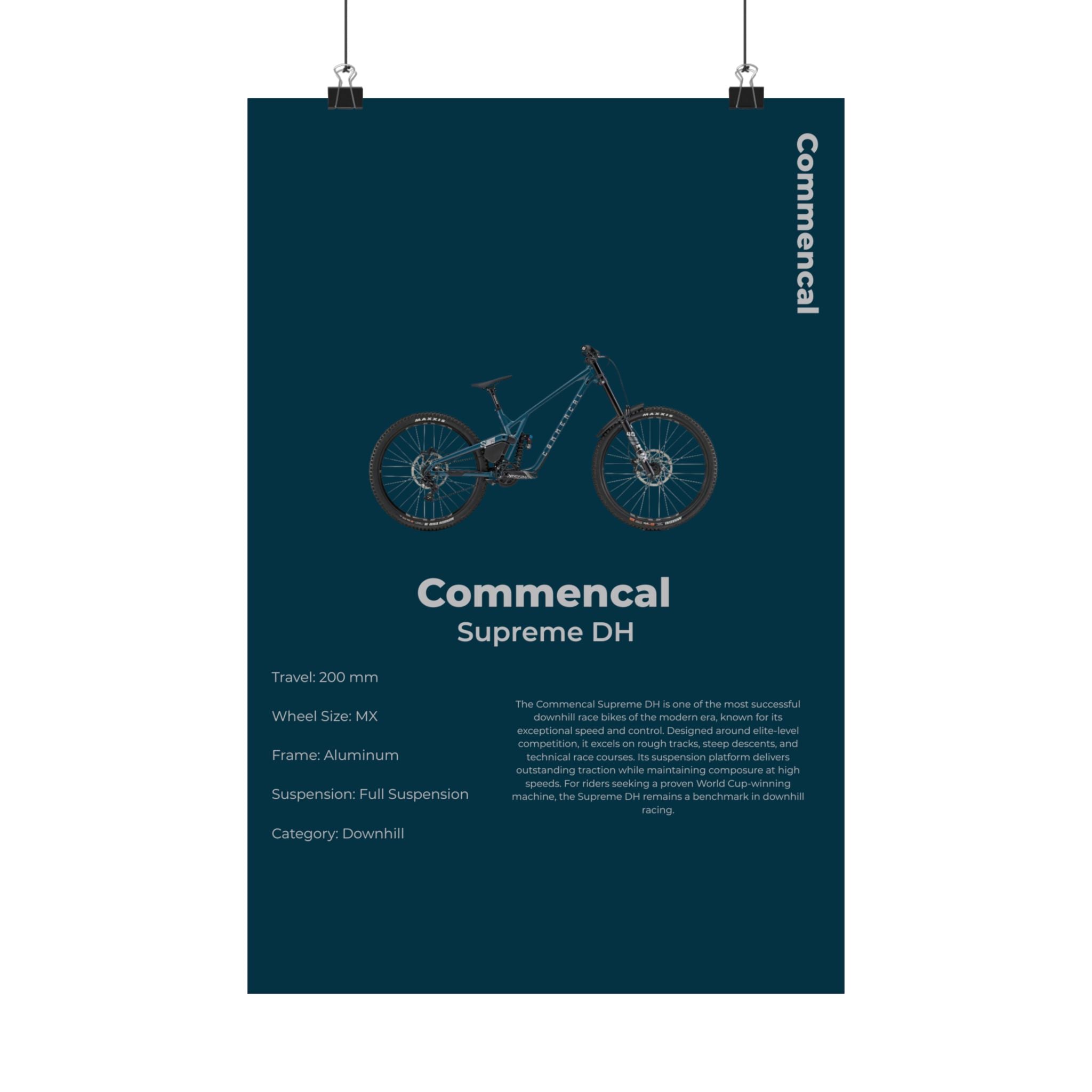 Commencal Supreme DH Poster