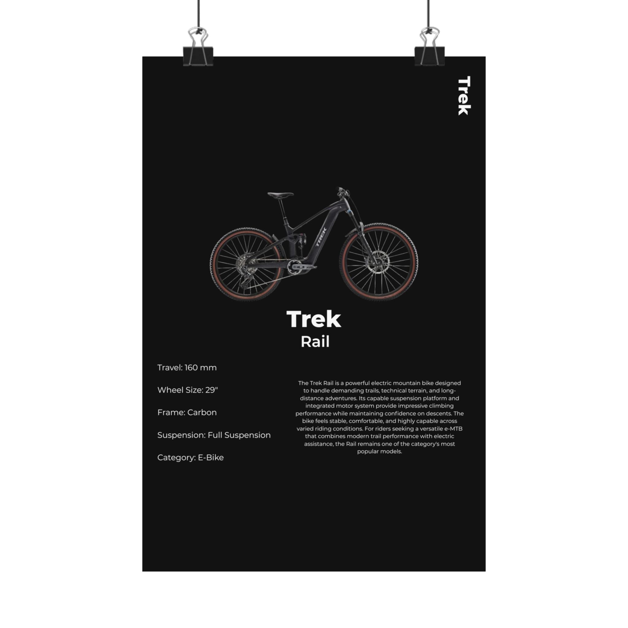 Trek Rail Poster