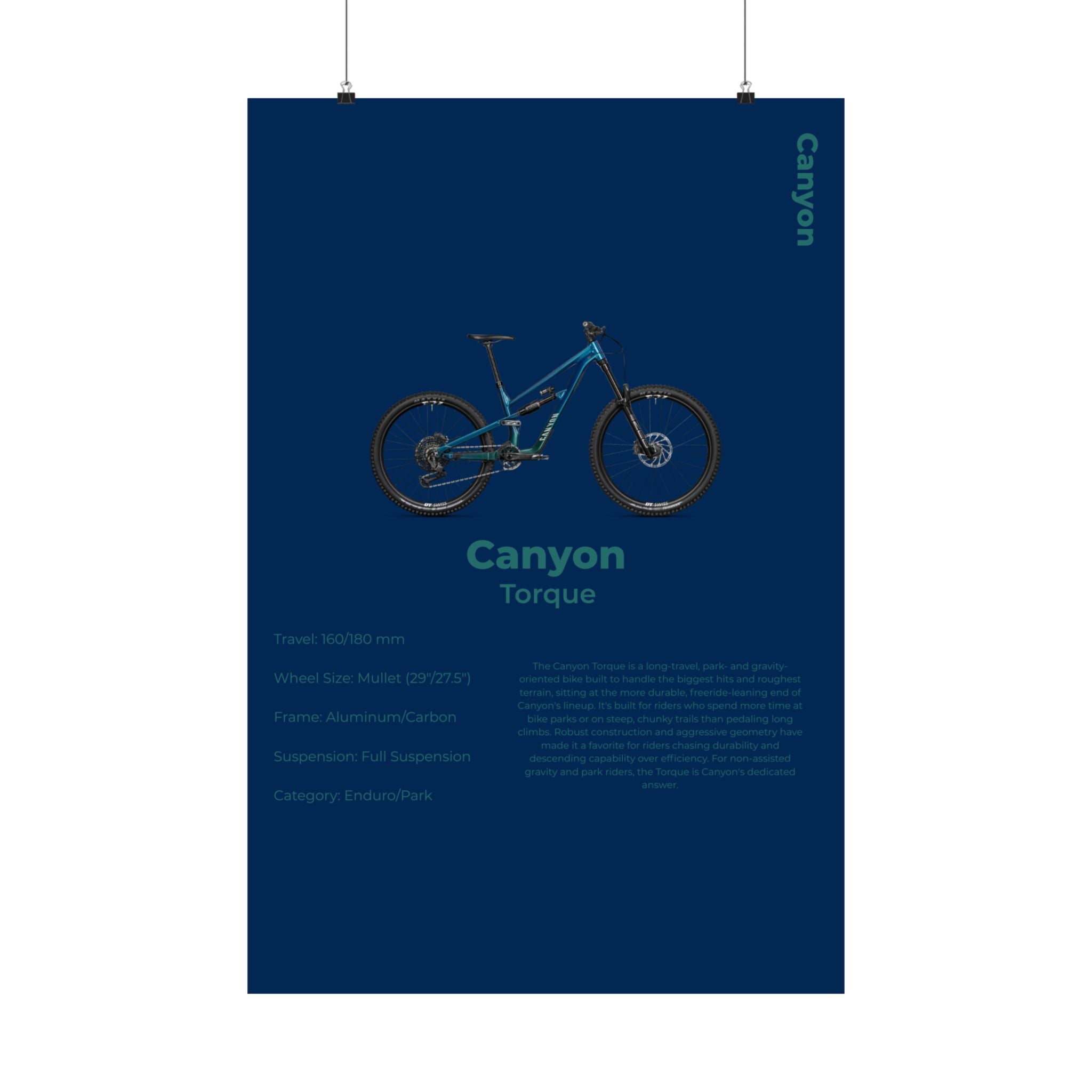 Canyon Torque Poster