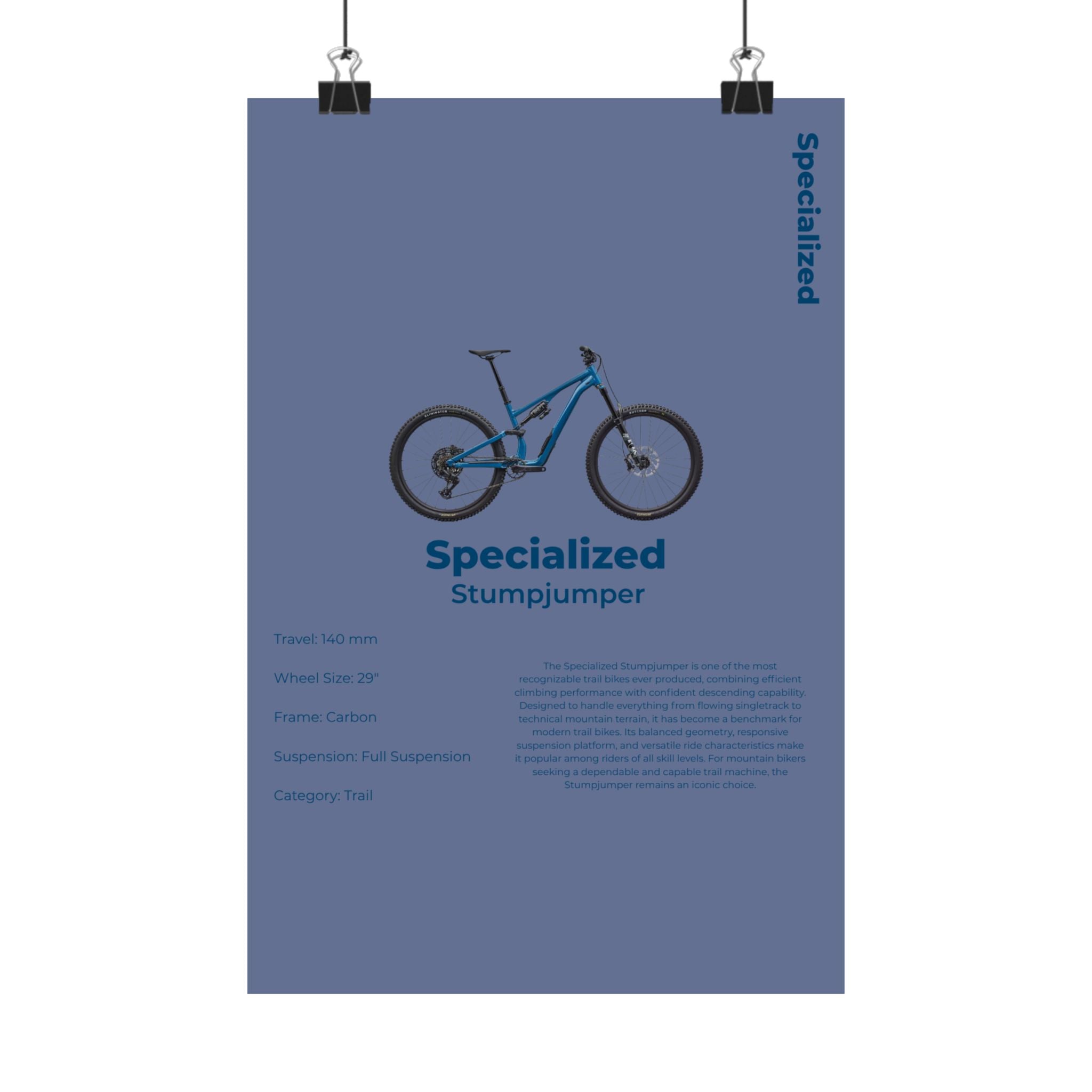 Specialized Stumpjumper Poster