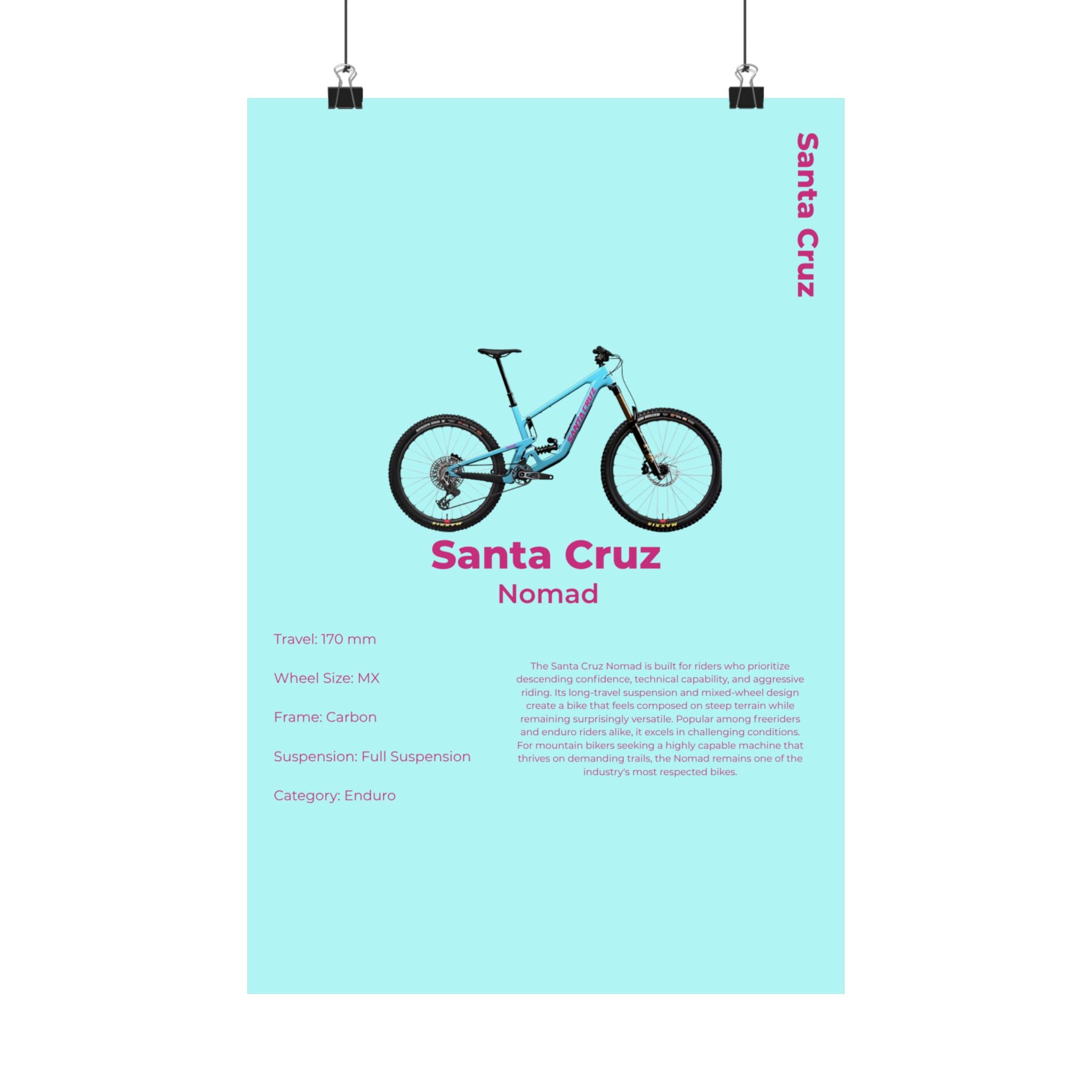 Santa Cruz Nomad Poster