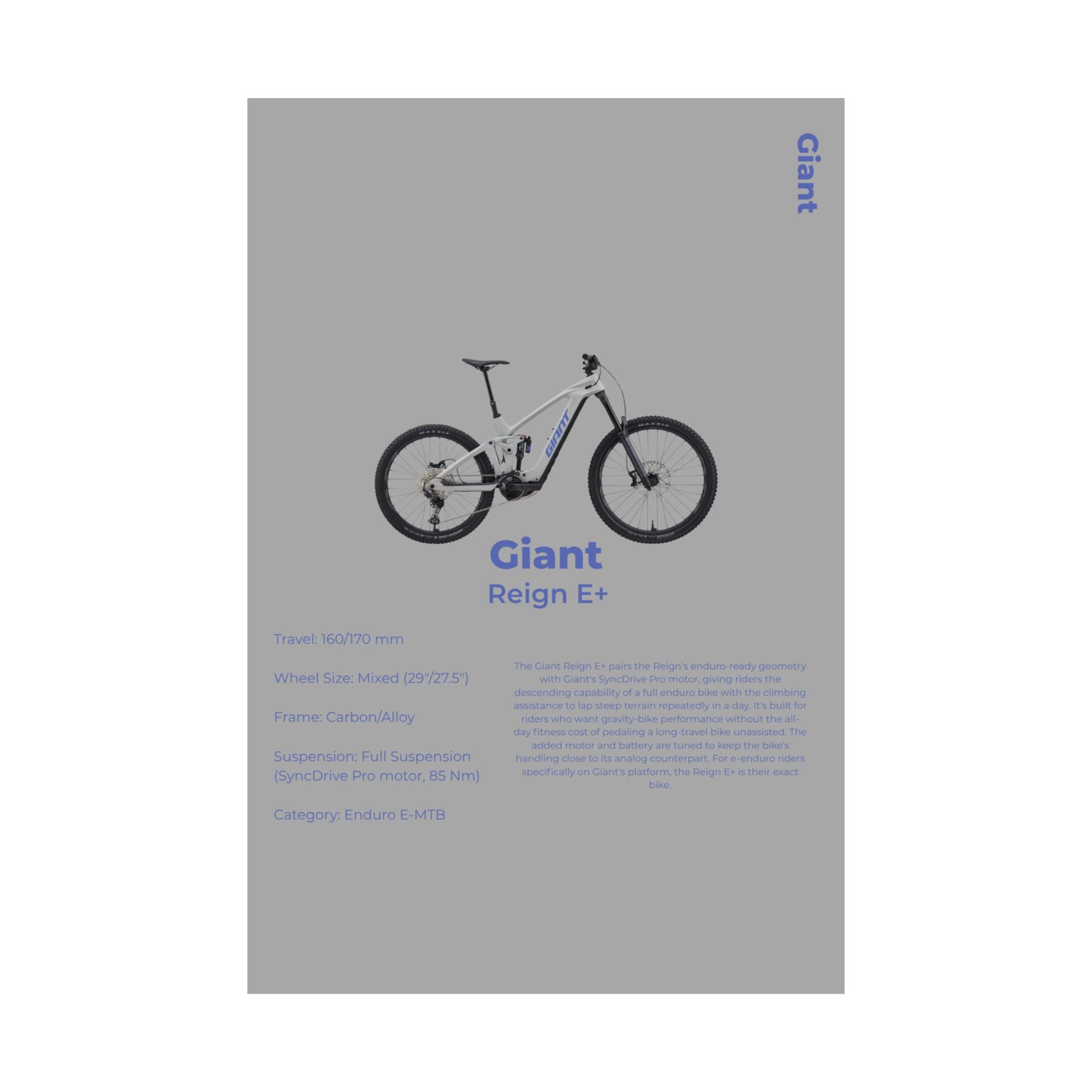 Giant Reign Poster