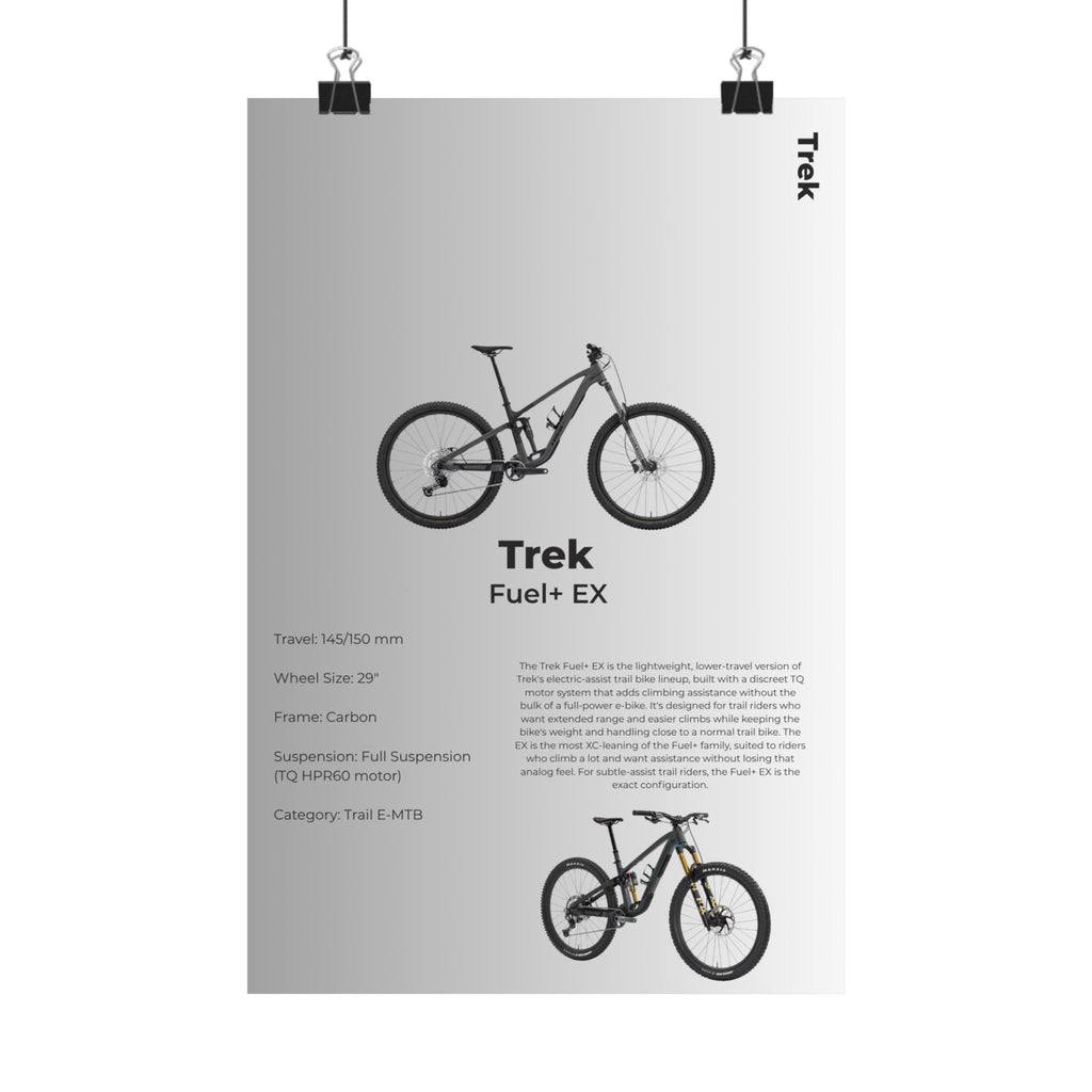 Trek Fuel EX Poster