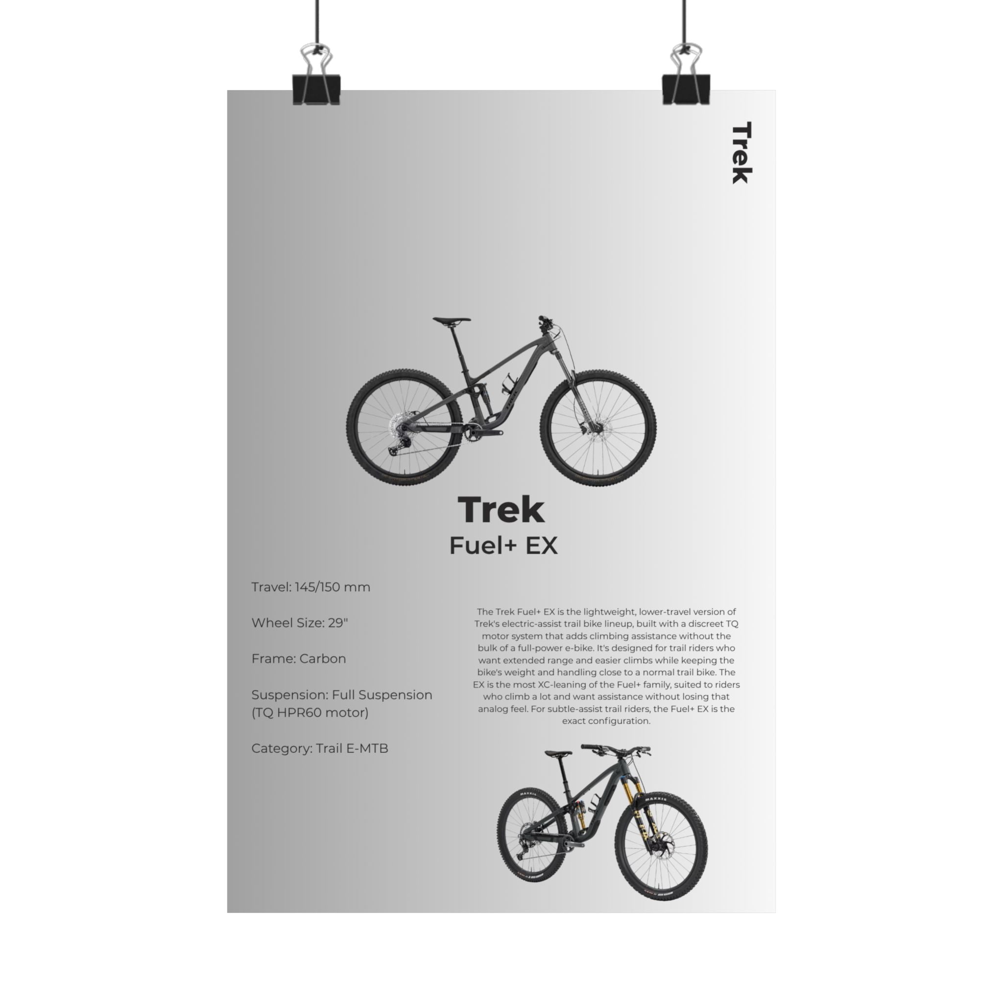 Trek Fuel EX Poster