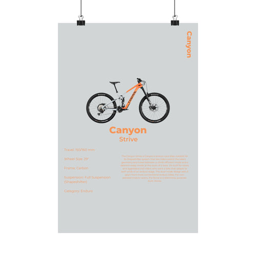 Canyon Strive Poster