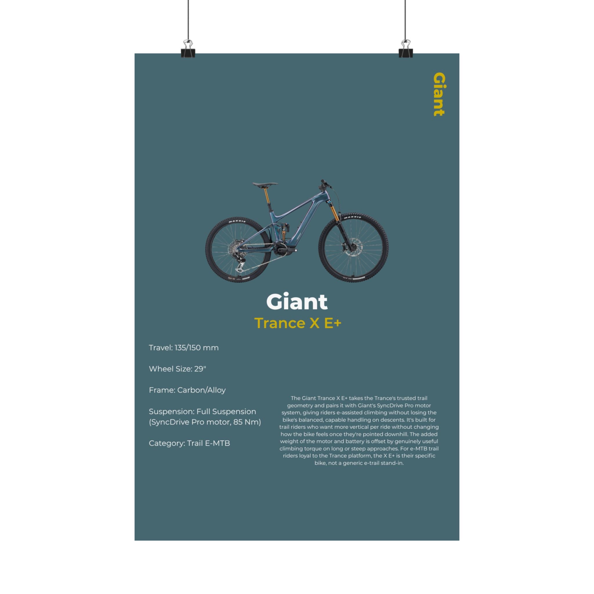 Giant Trance Poster