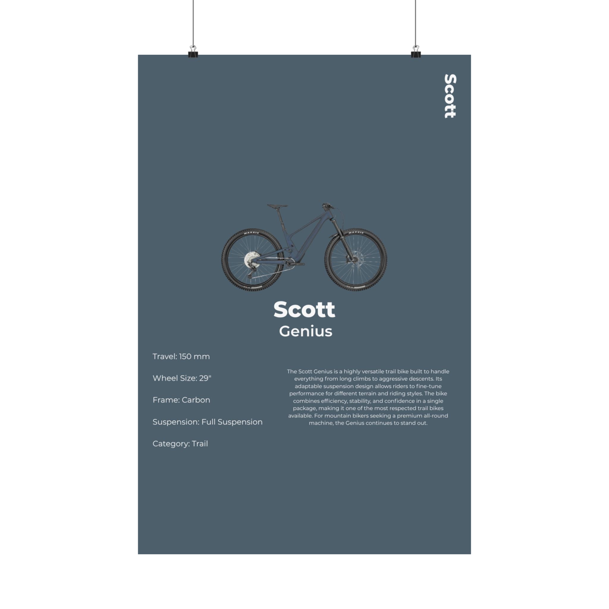 Scott Genius Poster