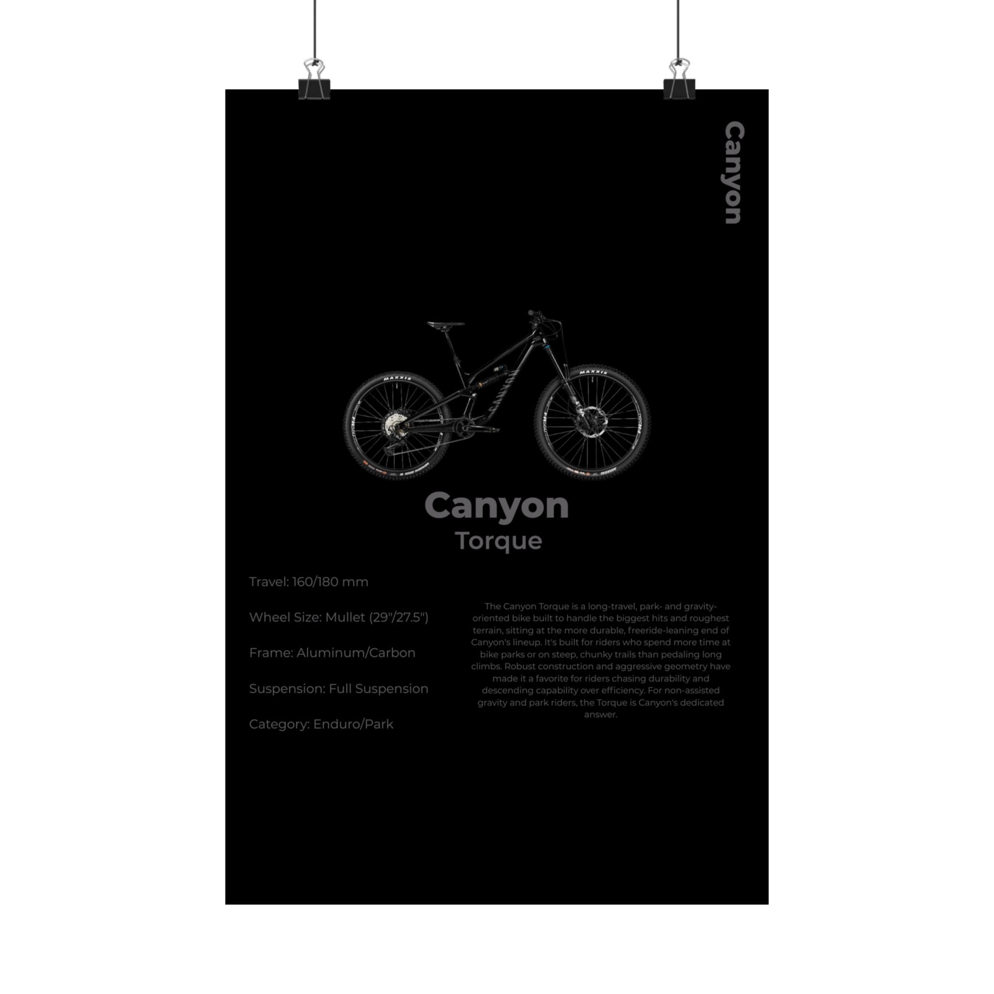 Canyon Torque Poster