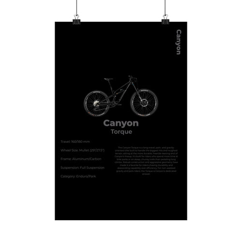 Canyon Torque Poster