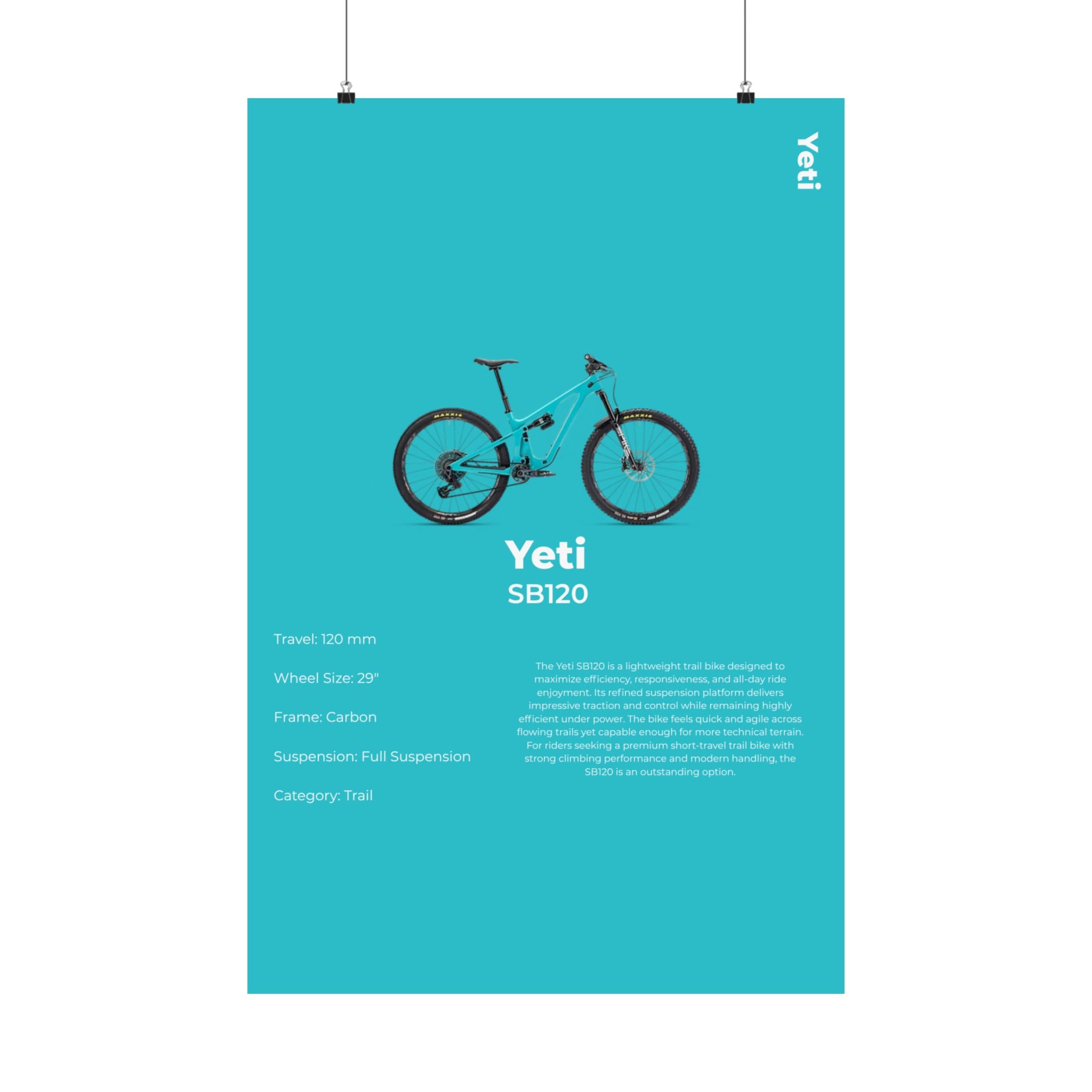 Yeti SB120 Poster