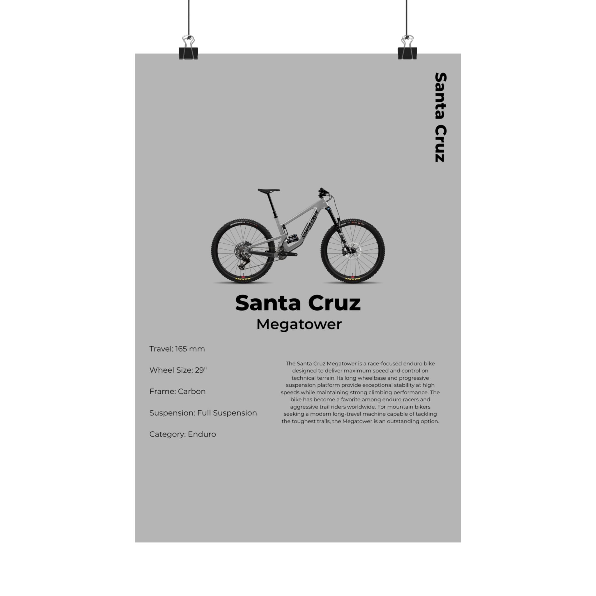 Santa Cruz Megatower Poster