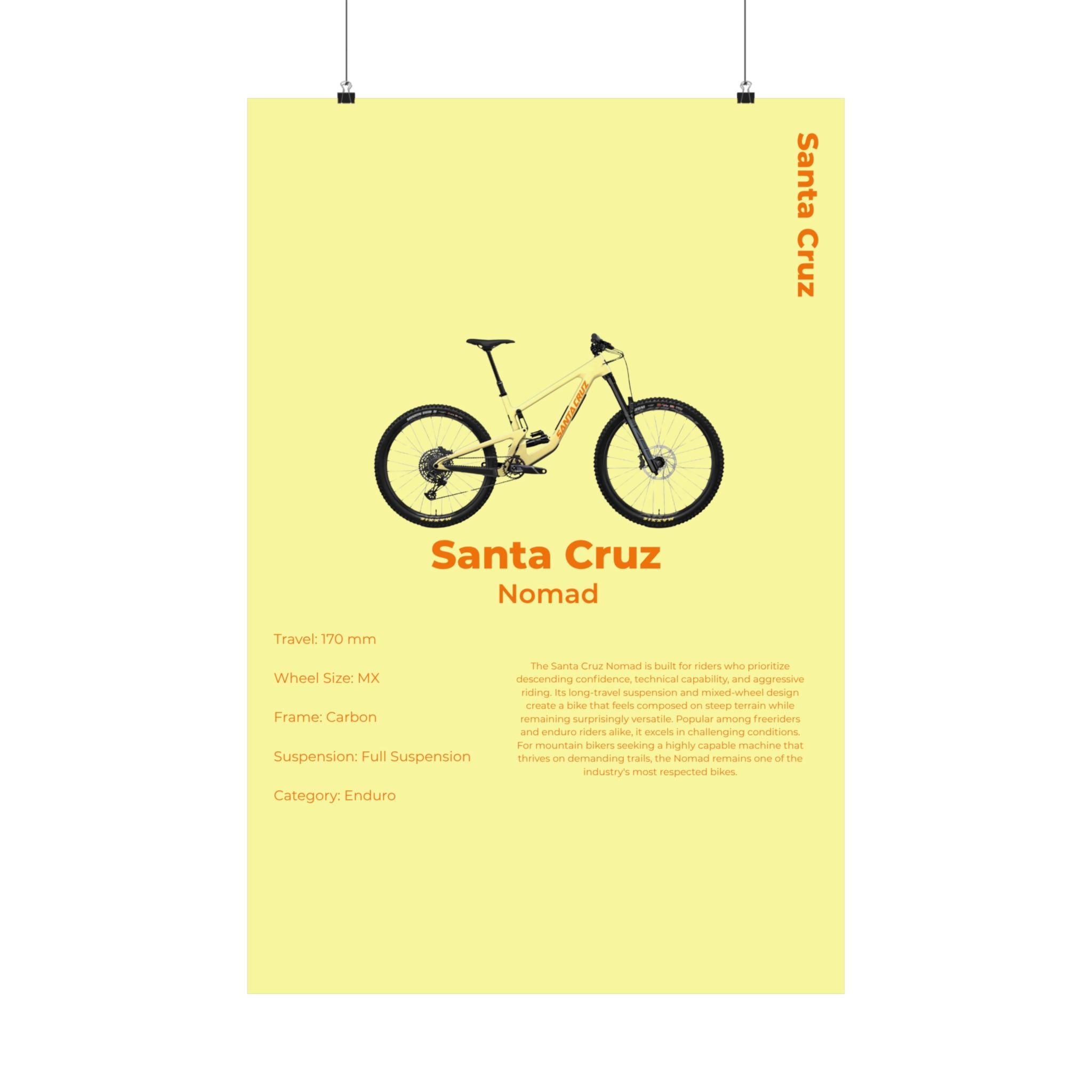 Santa Cruz Nomad Poster