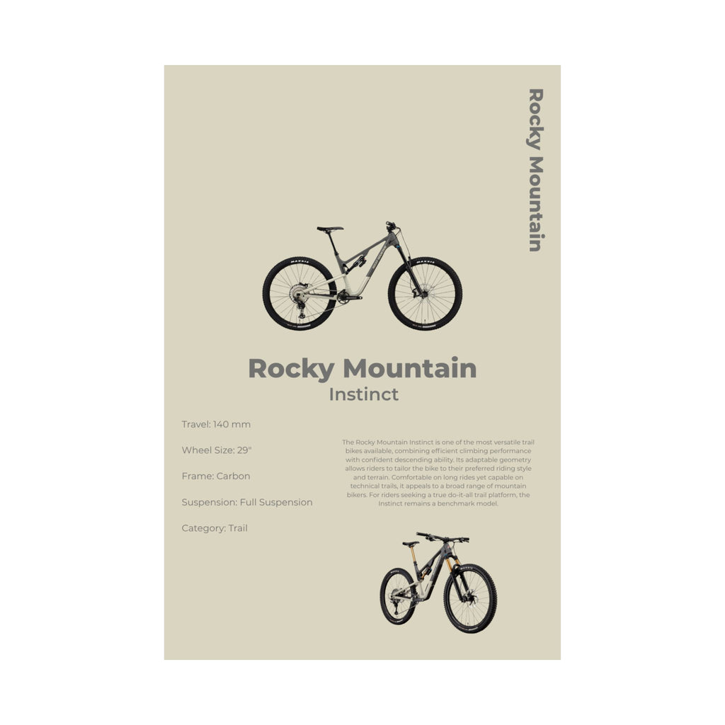 Rocky Mountain Instinct Poster
