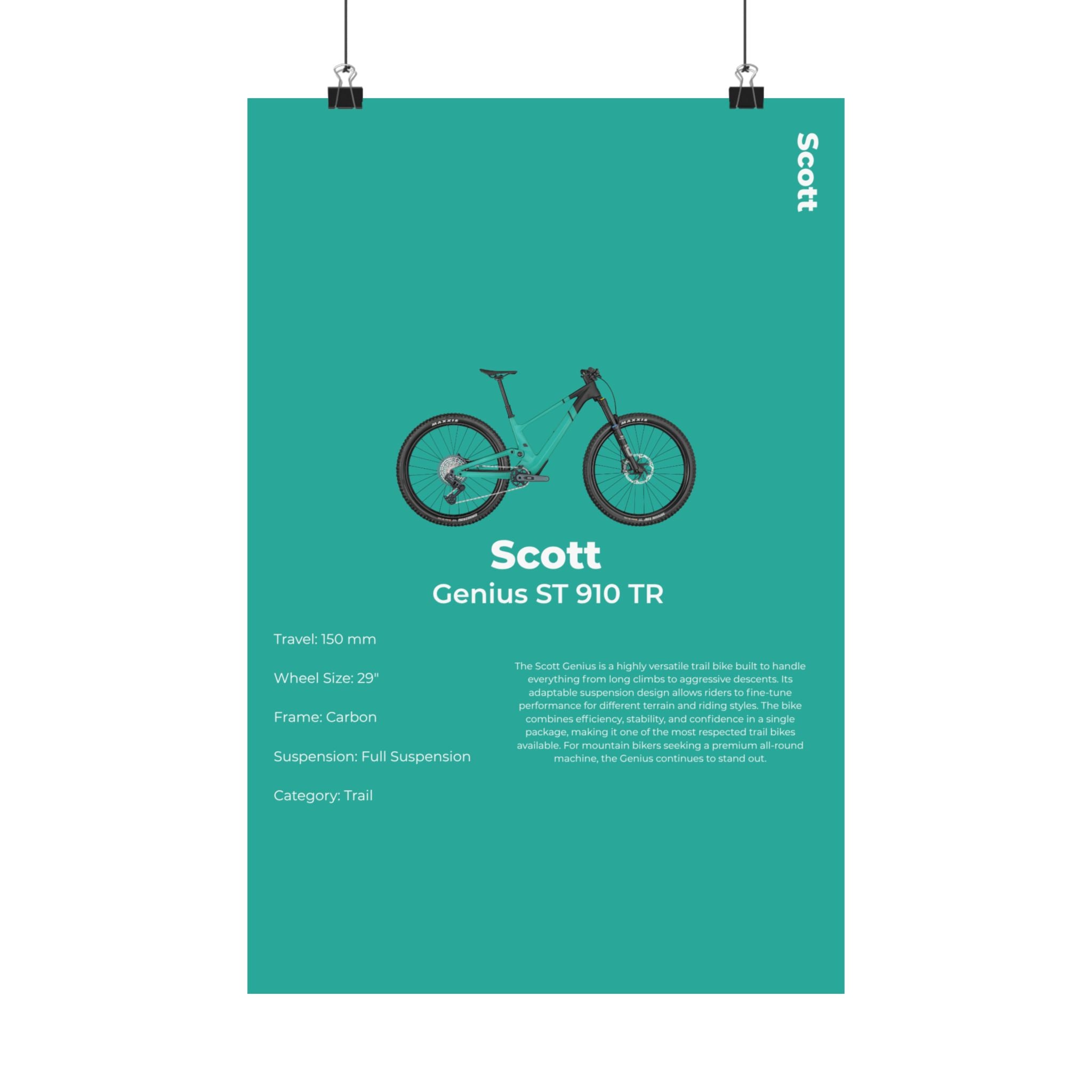Scott Genius Poster
