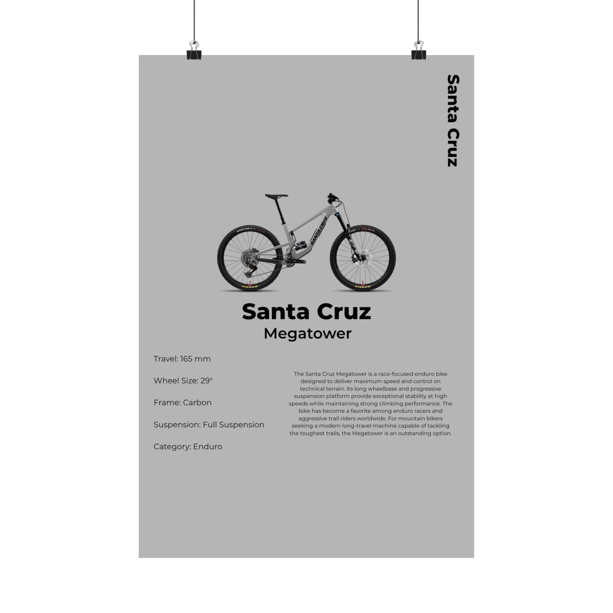 Santa Cruz Megatower Poster