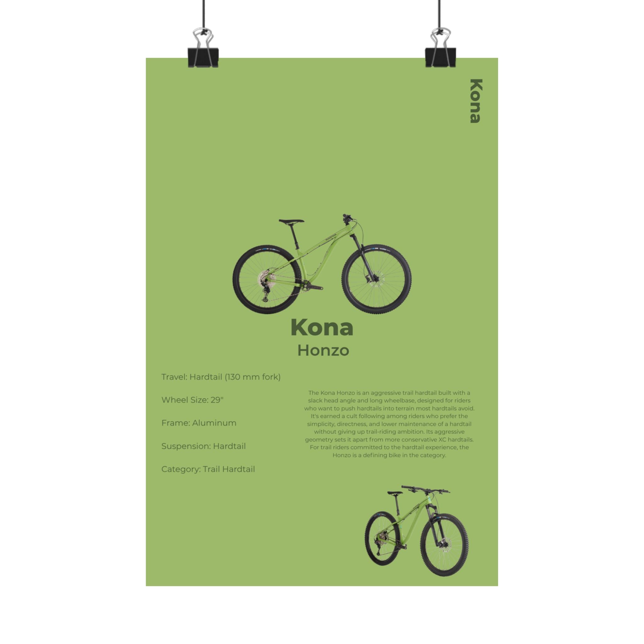 Kona Honzo Poster
