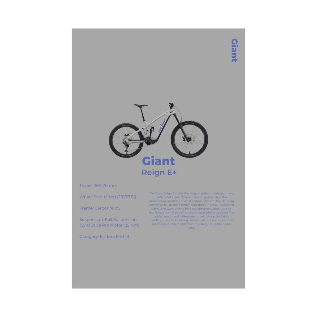 Giant Reign Poster