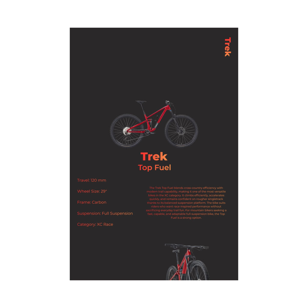 Trek Top Fuel Poster