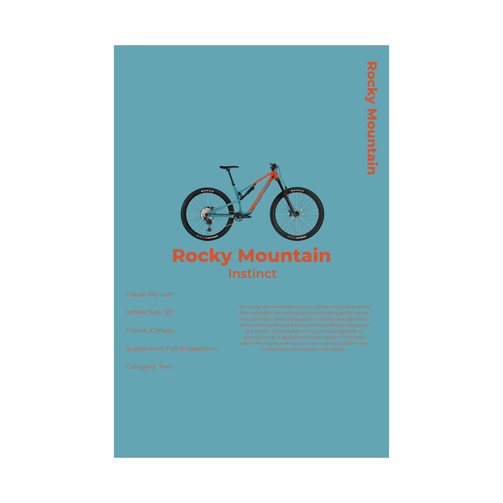 Rocky Mountain Instinct Poster