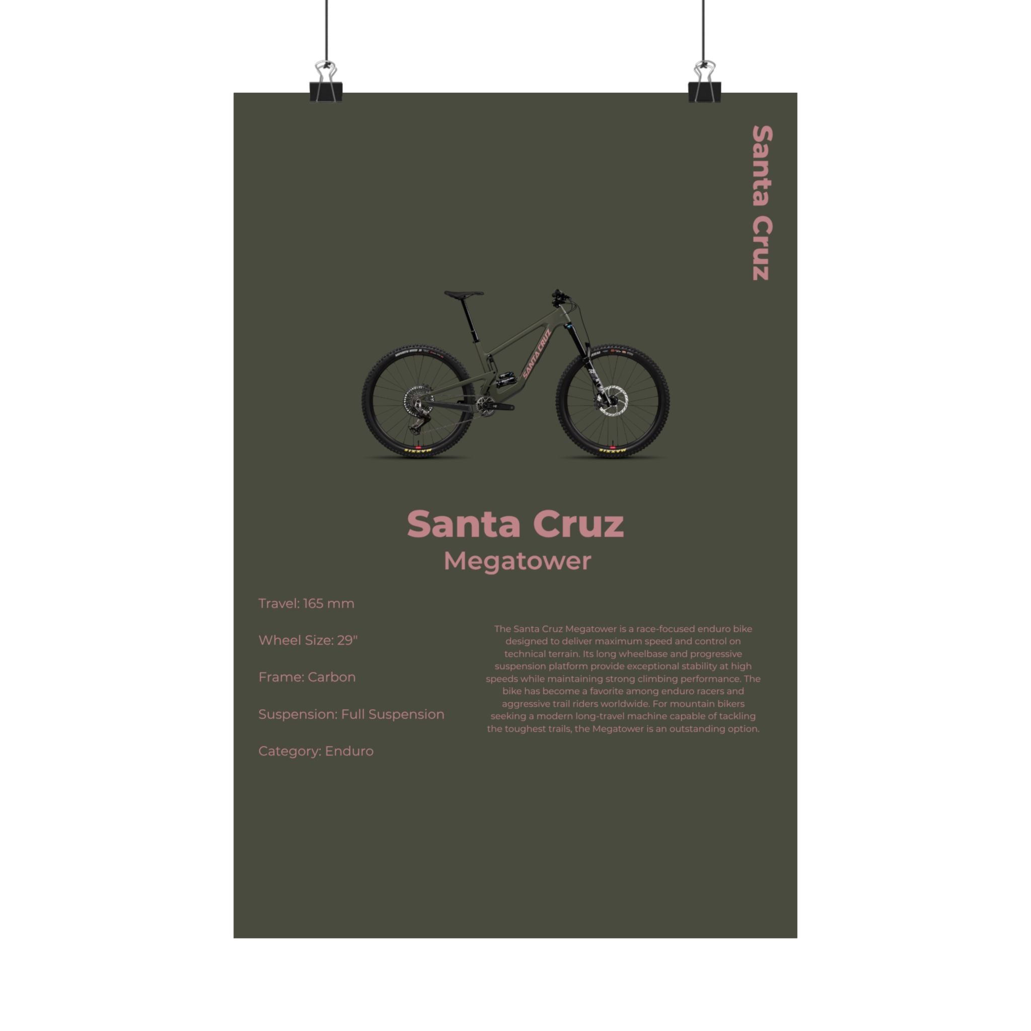 Santa Cruz Megatower Poster