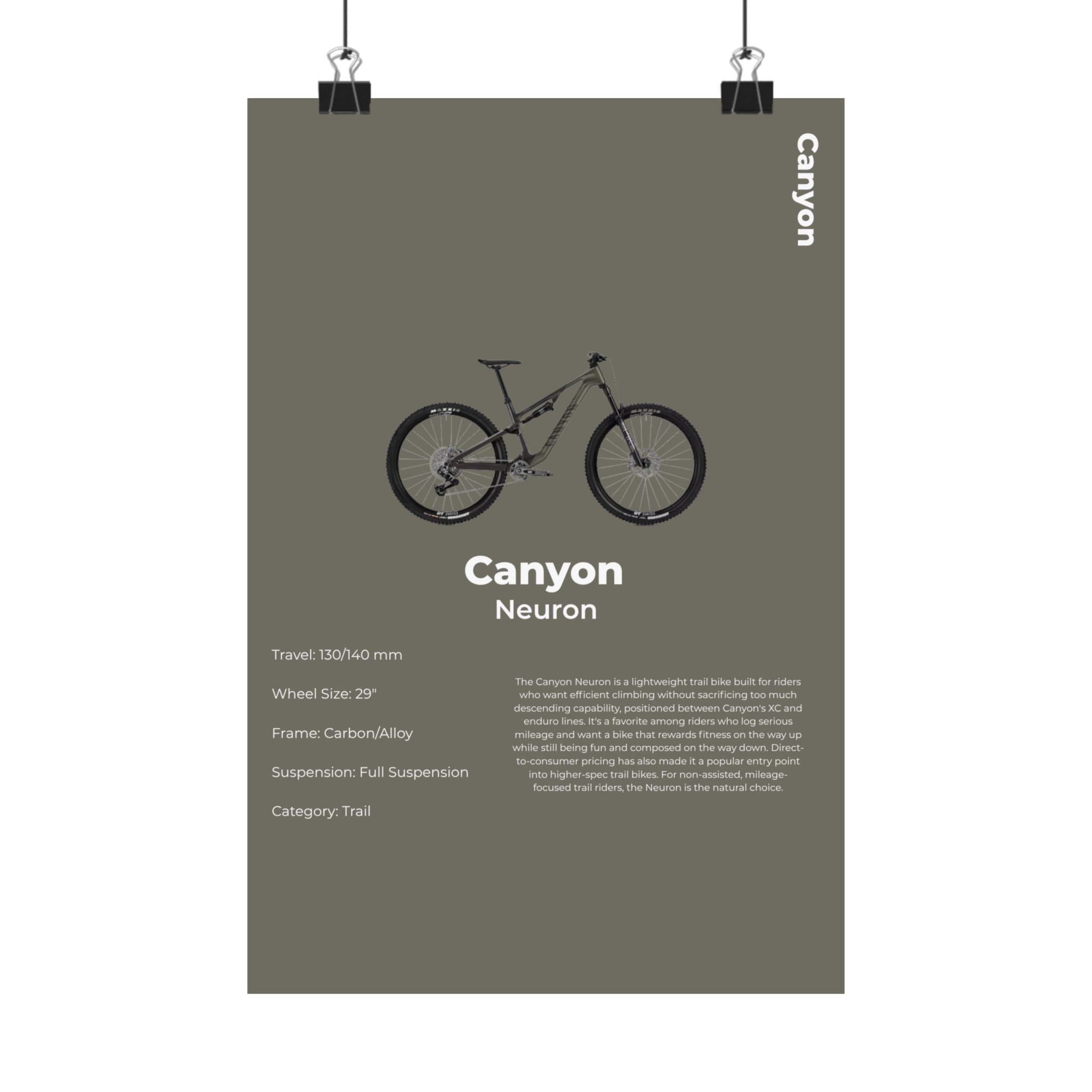 Canyon Neuron Poster